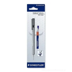 Portamine a scatto Triplus Micro 774 con mine di ricambio 05