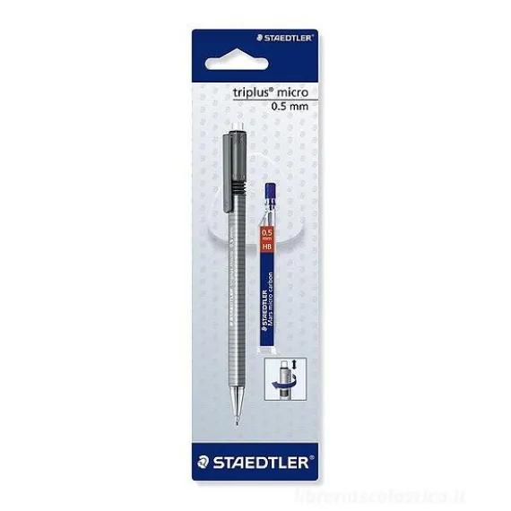 Portamine a scatto Triplus Micro 774 con mine di ricambio 05