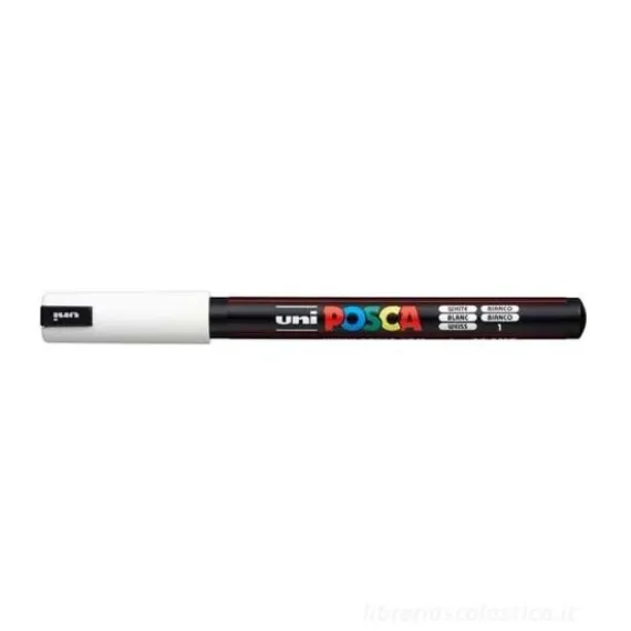 Posca marcatore punta ultra-fine bianco (M PC1MR BI)