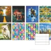 Quaderno formato A5 80 grammi a righe A (fantasie assortite)