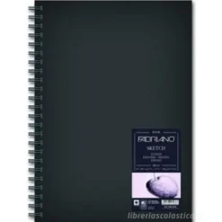 Quaderno spiralato con fori A4 con fogli bianchi 110 grammi - Sketchbook