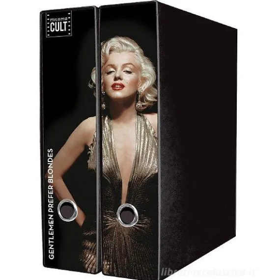 Raccoglitore doppio con dorso da 8 cm Marilyn (soggetti assortiti)