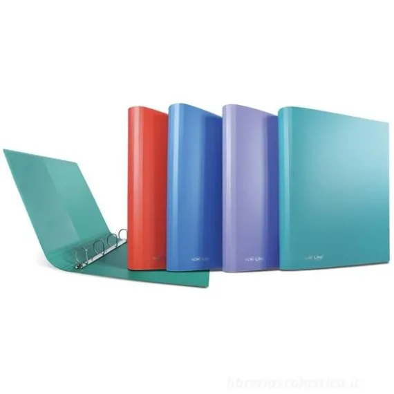 Raccoglitore Like a 4 anelli diametro mm 30 cm 22x30 (colori assortiti)