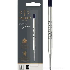 Refill per penna a sfera Quinkflow punta media colore nero