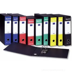 Registratore Maastricht con dorso da 5 cm colore giallo