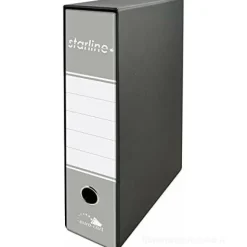 Registratore Starline dorso cm 8 grigio cm 28,5x34,3x8