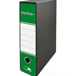 Registratore Starline dorso cm 8 verde cm 28,5x34,3x8