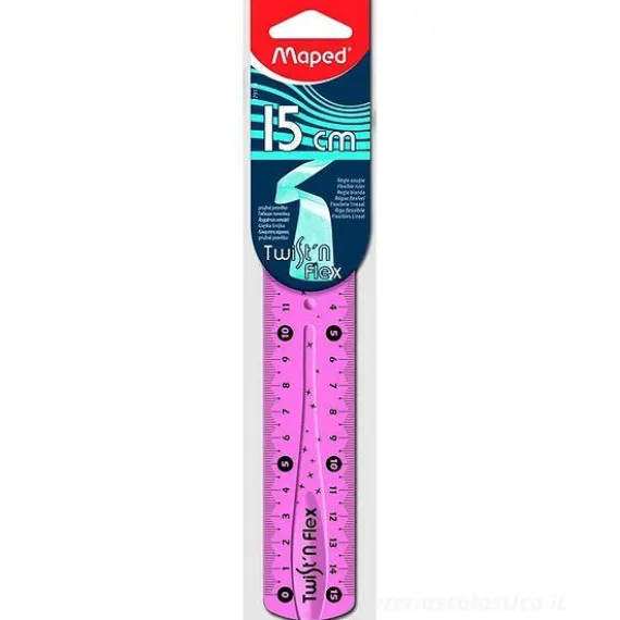 Righello flessibile Twist'n Flex 15 cm (colori assortiti)