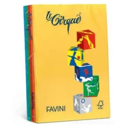 Risma Le Cirque 500 fogli colori assortiti forti formato A4 80 gr