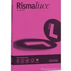 Risma Luce 300 fogli formato A4 90 gr ciclamino