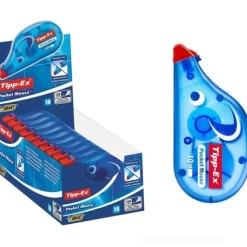 Scatola 10 correttori a nastro Bic Tipp-Ex Pocket Mouse