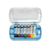 Scatola 7 pezzi tempere Giotto tubo ml 7,5
