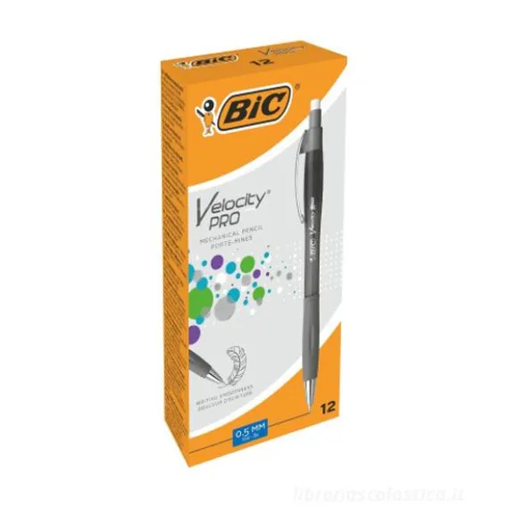 Scatola 12 portamine Bic Velocity Pro 0,5 mm (colori assortiti)