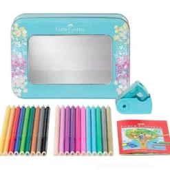 Scatola regalo 20 matite colorate con temperino Sparkle