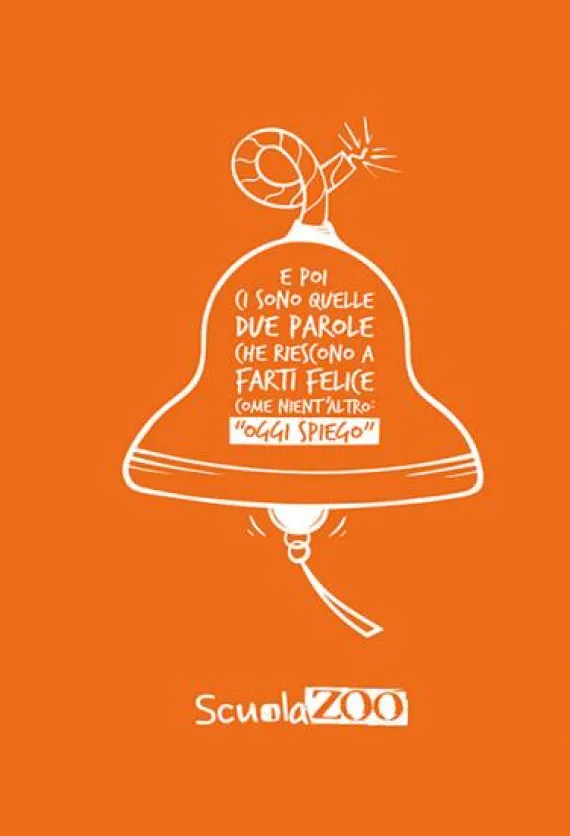 ScuolaZoo 2018. Diario 16 mesi Pocket Arancione Fluo