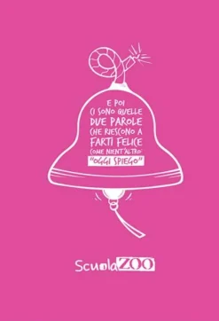 ScuolaZoo 2018. Diario 16 mesi Pocket Rosa Fluo