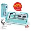 Set balaustrone con carta vetrata righello e smart box (colori assortiti)