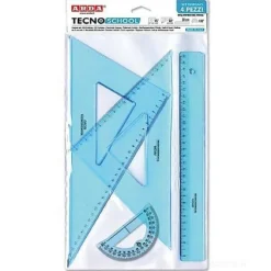 Set da disegno 4 pezzi TecnoSchool
