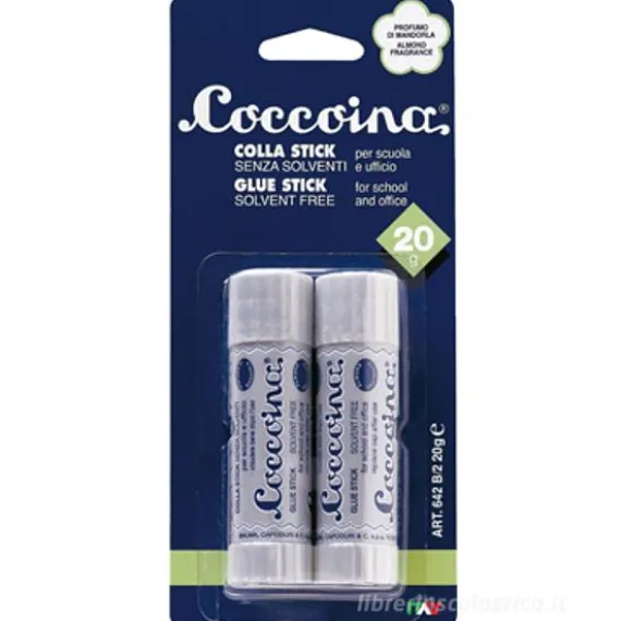 Set 2 pezzi colla stick Coccoina 20g