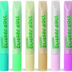 Set 6 pezzi colla stick Glitter Pastel 10ml