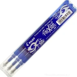 Set 3 refill Frixion Ball punta fine 0,7mm blu