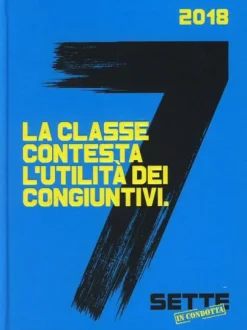 Sette in condotta 2018. Diario 16 mesi azzurro