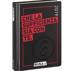 Skuola.net 2018-2019. Agenda 16 mesi. Nero