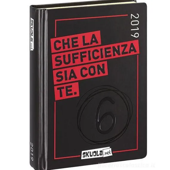 Skuola.net 2018-2019. Agenda 16 mesi. Nero