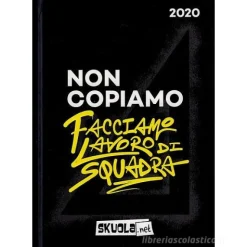 Skuola.net 2019-2020. Agenda 16 mesi. Nero