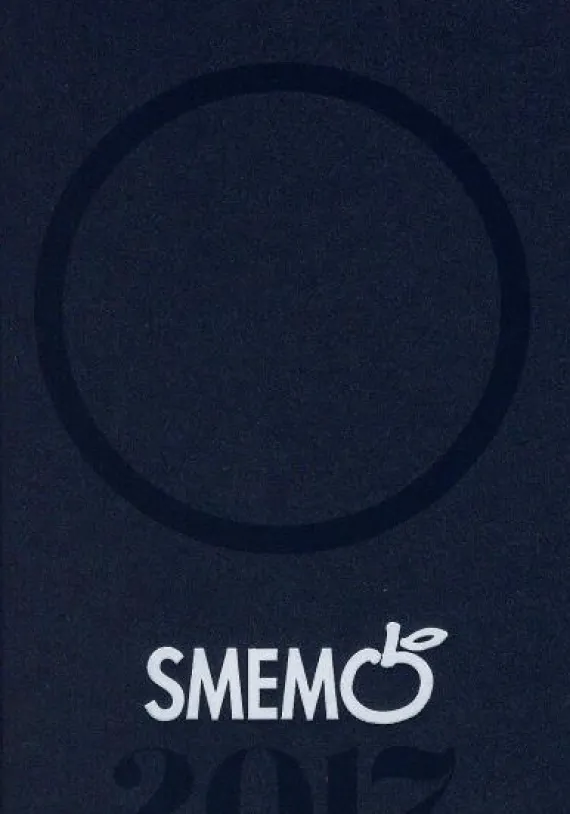 Smemo 2017. Diario Medium. Blu