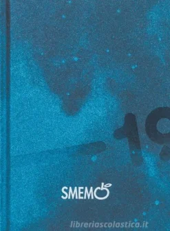 Smemoranda 2019. Diario Smemo 16 mesi medium. Blu e bianco