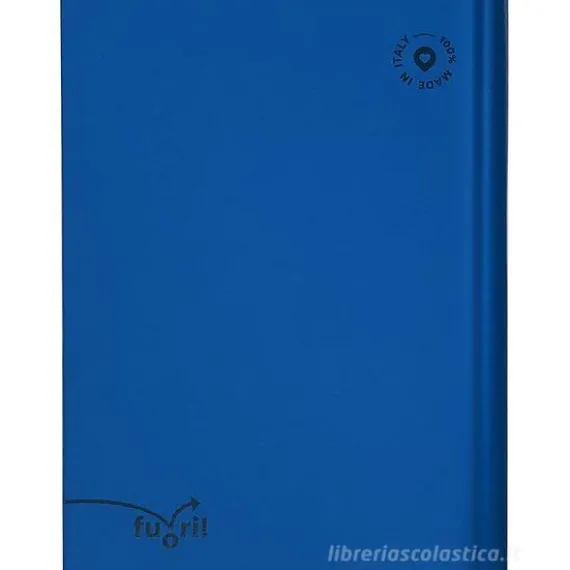 Smemoranda 2023. Diario Smemo 16 mesi large. Blu