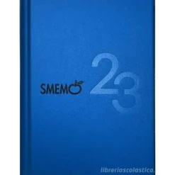 Smemoranda 2023. Diario Smemo 16 mesi large. Blu