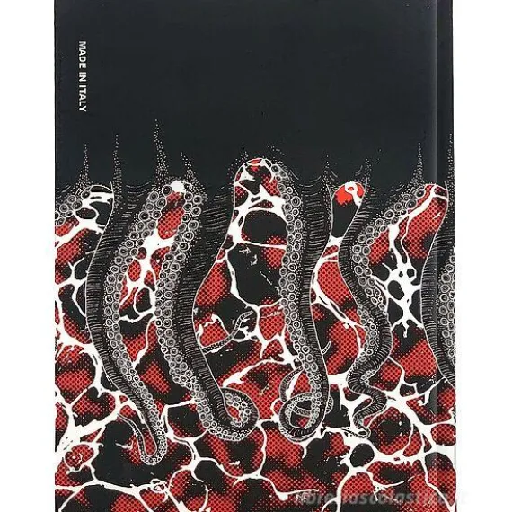 Smemoranda 2024. Diario Smemo 16 mesi medium. Special Edition Octopus Rosso