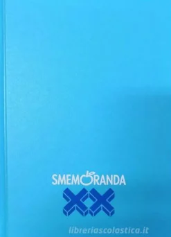 Smemoranda 2020. Diario Smemo 16 mesi large. Azzurro
