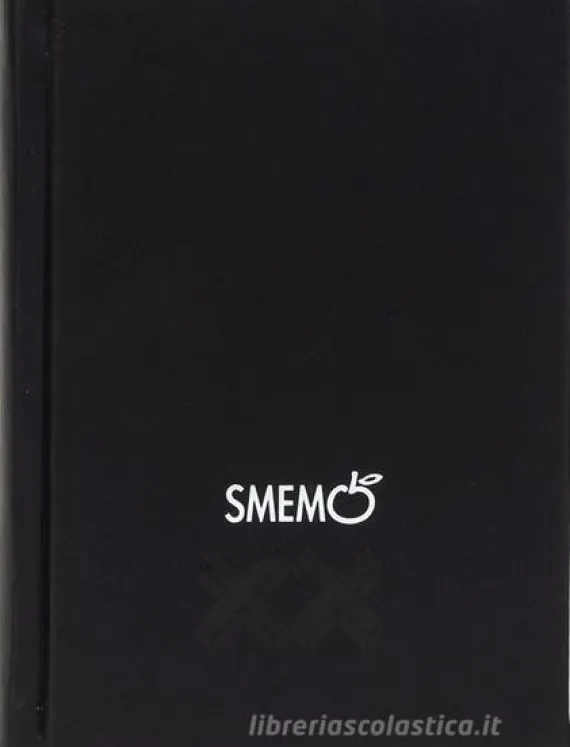 Smemoranda 2020. Diario Smemo 16 mesi small. Nero e argento