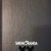 Smemoranda 2020. Diario Smemo 16 mesi large. Nero e argento