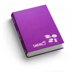 Smemoranda 2021. Diario Smemo 16 mesi medium. Viola