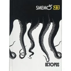 Smemoranda 2023. Diario Smemo 16 mesi large. Special Edition Octopus. Bianco e nero