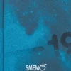 Smemoranda 2019. Diario Smemo 16 mesi small. Blu e bianco