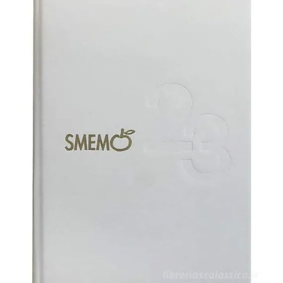 Smemoranda 2023. Diario Smemo 16 mesi medium. Bianco