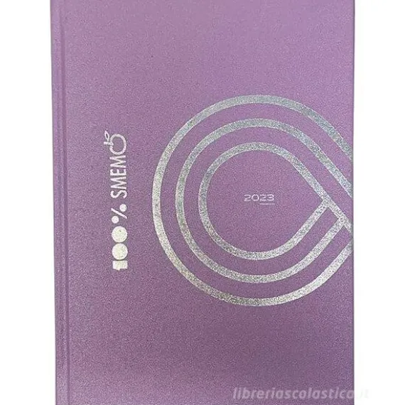 Smemoranda 2023. Diario Smemo 16 mesi medium. Special Edition Infinito. Lilla