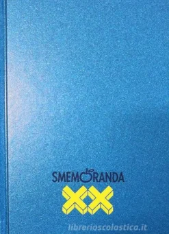 Smemoranda 2020. Diario Smemo 16 mesi medium. Blu