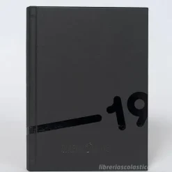 Smemoranda 2019. Diario Smemo 16 mesi medium. Nero e antracite