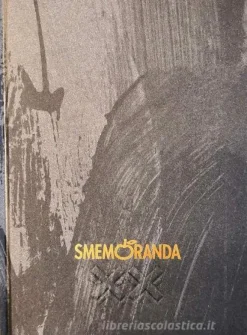 Smemoranda 2020. Diario Smemo 16 mesi medium. Grigio e oro