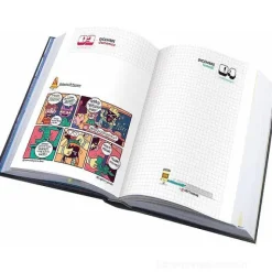 Smemoranda 2024. Diario Smemo 16 mesi large. Nero