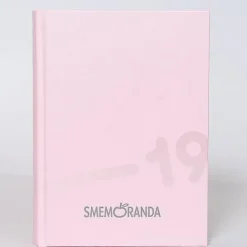 Smemoranda 2019. Diario Smemo 16 mesi medium. Rosa e argento