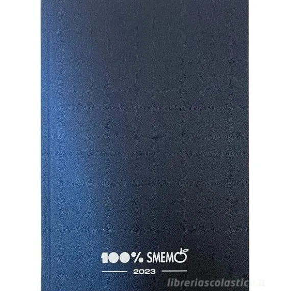 Smemoranda 2023. Diario Smemo 16 mesi large. Special Edition Be The Change. Blu