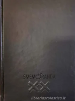 Smemoranda 2020. Diario Smemo 16 mesi medium. Nero