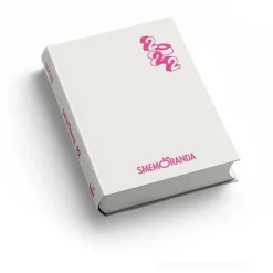 Smemoranda 2022. Diario Smemo 16 mesi large. Bianco e fucsia